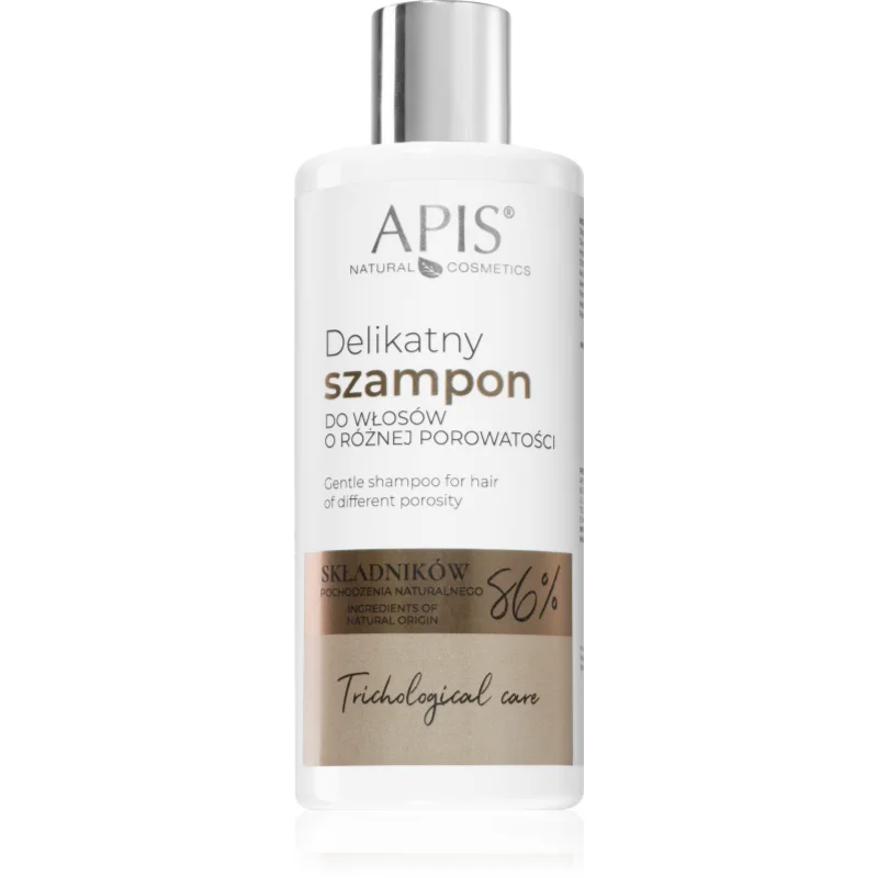 Apis Natural Cosmetics Trichological Care нежен шампоан за всички видове коса - Грижа за коса - Сравни цени от 1 магазин с безплатна доставка