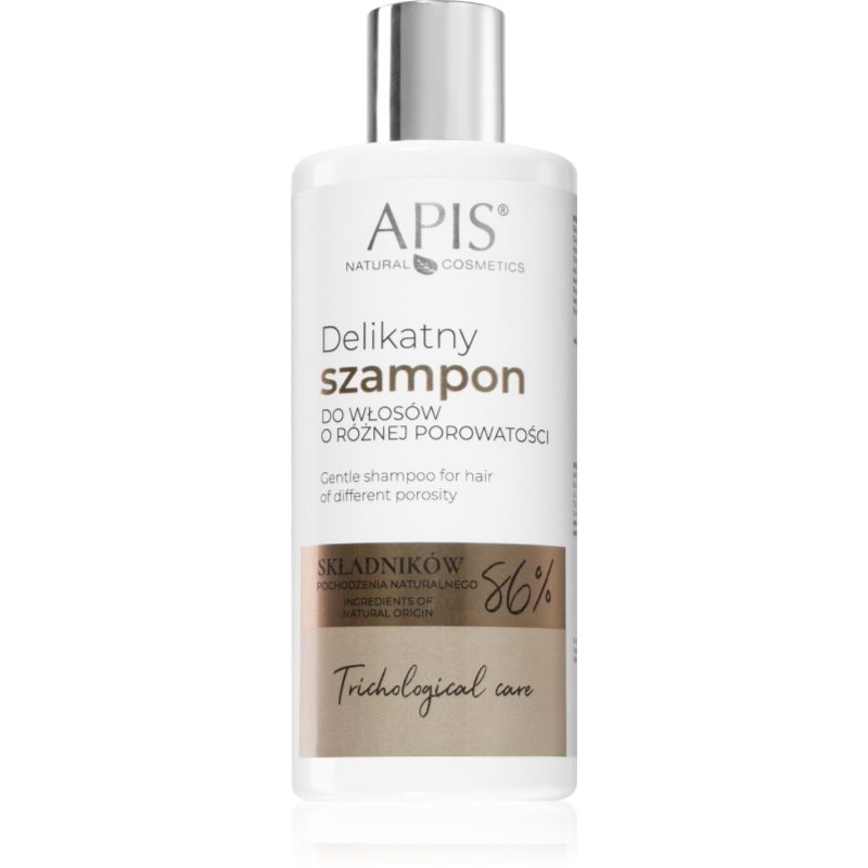 Apis Natural Cosmetics Trichological Care нежен шампоан за всички видове коса - Грижа за коса - Сравни цени от 1 магазин с безплатна доставка