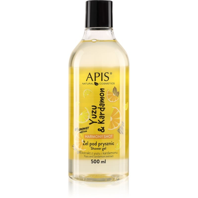 Apis Natural Cosmetics Harmony Shot Yuzu & Cardamom хармонизиращ душ гел - Грижа за тяло - Сравни цени от 1 магазин с безплатна доставка