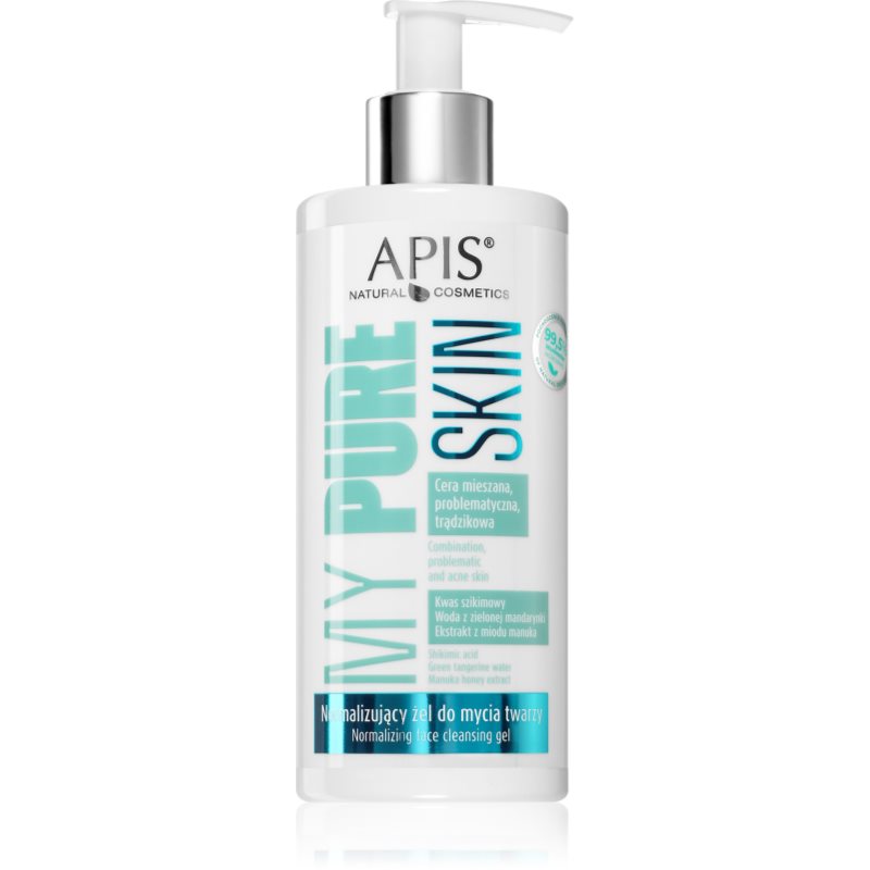 Apis Natural Cosmetics Apis Natural Cosmetics My Pure Skin нормализиращ почистващ гел за лице - Унисекс парфюм 15мл - Сравни цени от 1 магазин с безплатна доставка