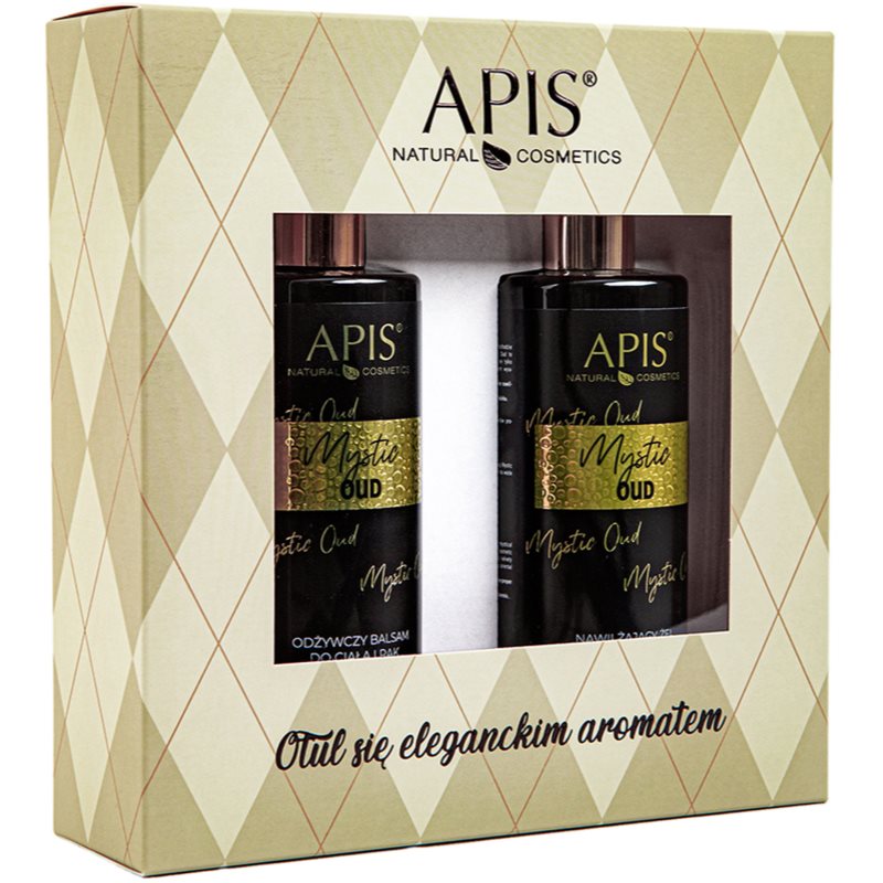 Apis Natural Cosmetics Mystic Oud подаръчен комплект за тяло - Комплект - Сравни цени от 1 магазин с безплатна доставка