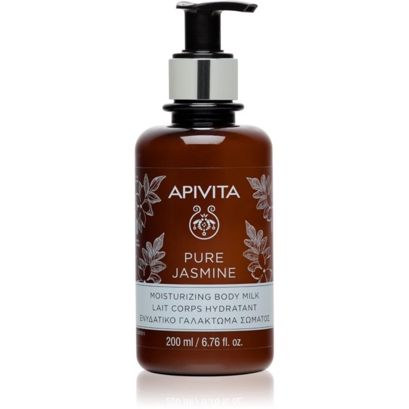 Apivita Pure Jasmine Body Milk хидратиращо мляко за тяло