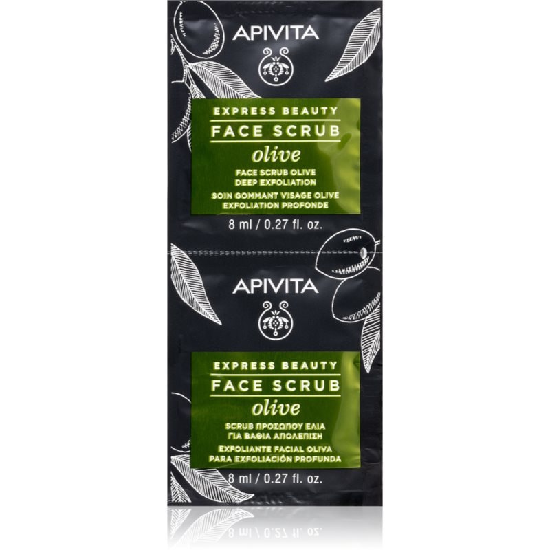 Apivita Express Beauty Exfoliating Face Scrub Olive интензивен почистващ пилинг за лице 2 x - Грижа за лице - Сравни цени от 1 магазин с безплатна доставка