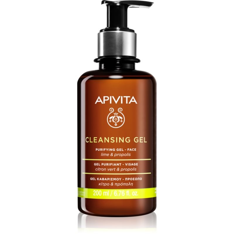 Apivita Apivita Cleansing Gel for Oily Skin почистващ гел за смесена и мазна кожа - Унисекс парфюм 200мл - Сравни цени от 1 магазин с безплатна доставка