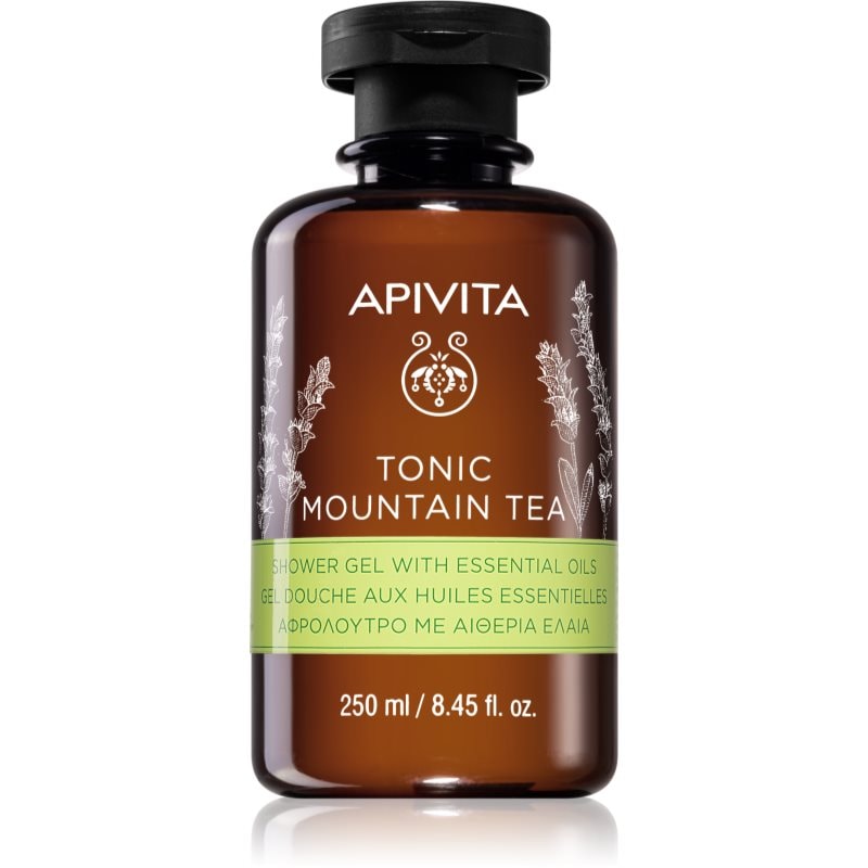 Apivita Tonic Mountain Tea Tonifying Shower Gel тонизиращ душ-гел - Грижа за тяло - Сравни цени от 1 магазин с безплатна доставка