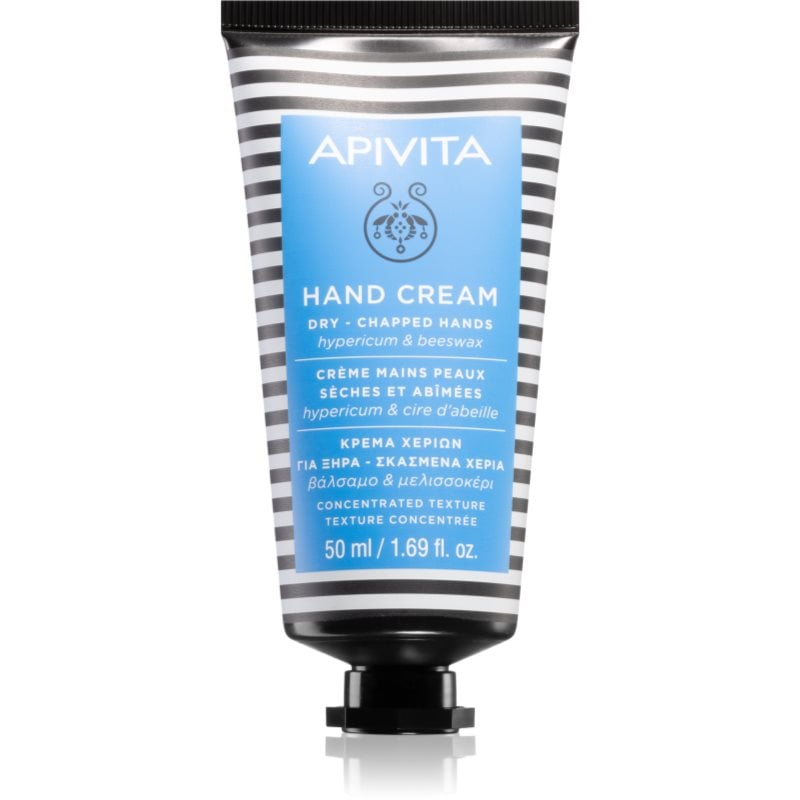 Apivita Hand Care Hand cream for Dry-Chapped Hands крем за ръце за суха и чувствителна кожа с хидратиращ ефект