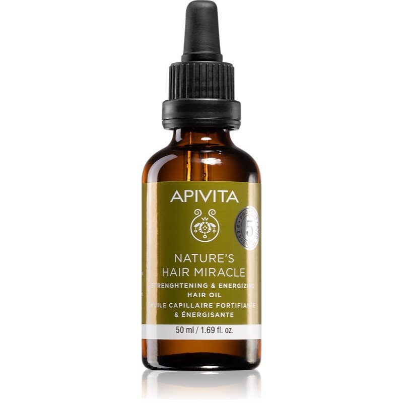 Apivita Nature's Hair Miracle Strengthening Hair Oil олио за укрепване на косата - Грижа за коса - Сравни цени от 1 магазин с безплатна доставка