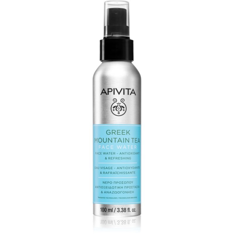 Apivita Greek Mountain Tea Face Water антиоксидираща хидратираща мъгла