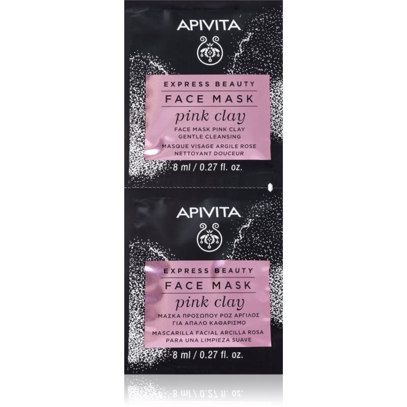 Apivita Express Beauty Cleansing Face Mask Pink Clay почистваща маска за лице 2x - Грижа за лице - Сравни цени от 1 магазин с безплатна доставка