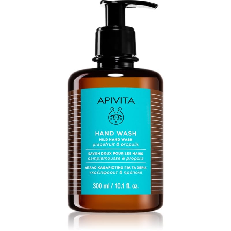 Apivita Hand Care Mild Hand Wash нежен течен сапун за ръце