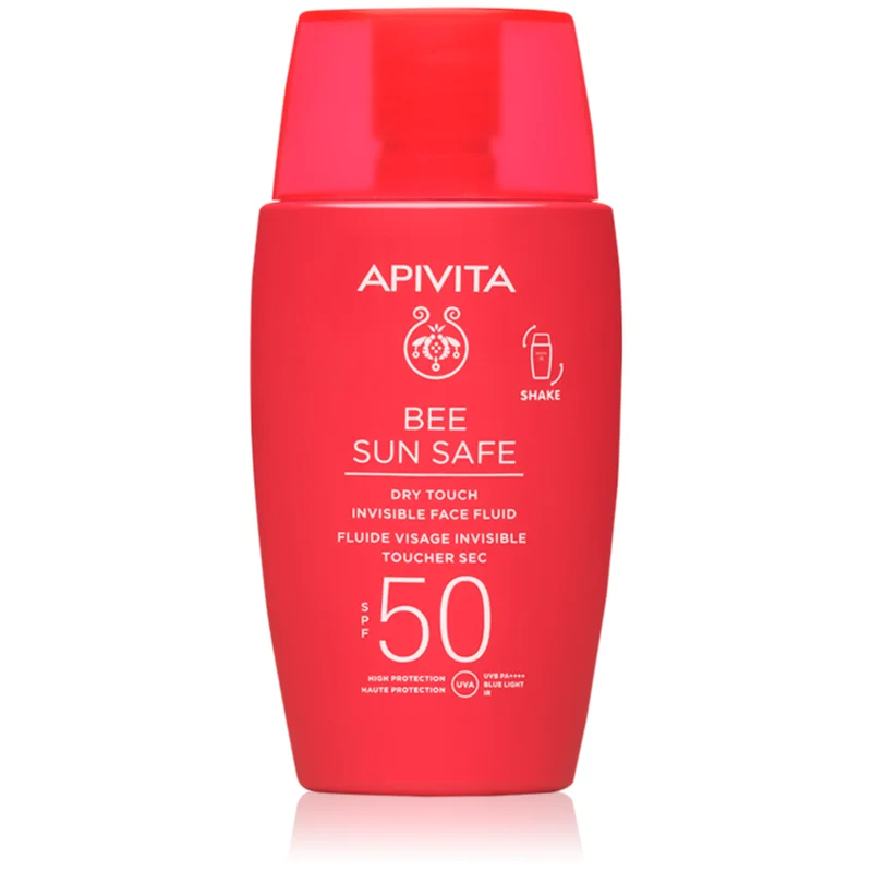 Apivita Bee Sun Safe Dry Touch Face Fluid SPF50 защитен флуид SPF 50+ - Грижа за лице - Сравни цени от 1 магазин с безплатна доставка