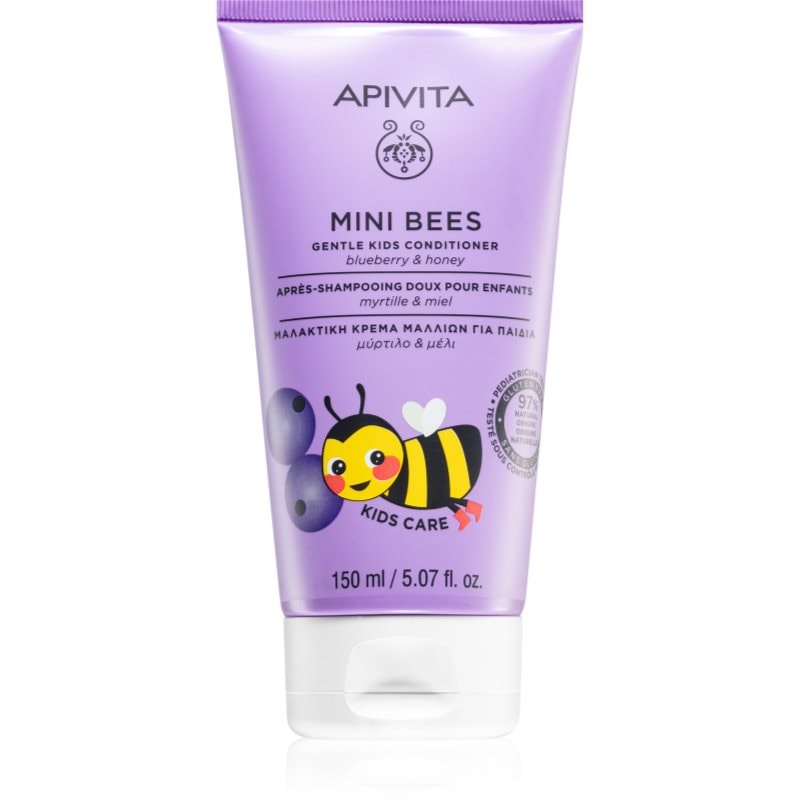 Apivita Mini Bees Gentle Kids Conditioner Blueberry & Honey балсам за деца - Грижа за коса - Сравни цени от 1 магазин с безплатна доставка
