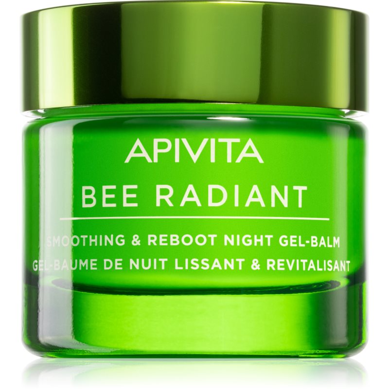 Apivita Bee Radiant Night Gel-Balm нощен детоксикиращ и изглаждащ гел-балсам - Грижа за лице - Сравни цени от 1 магазин с безплатна доставка