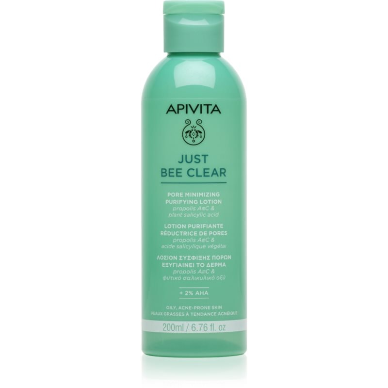 Apivita Apivita Just Bee Clear Pore Minimizing Lotion грижа против разширени пори и черни точки - Унисекс парфюм 200мл - Сравни цени от 1 магазин с безплатна доставка