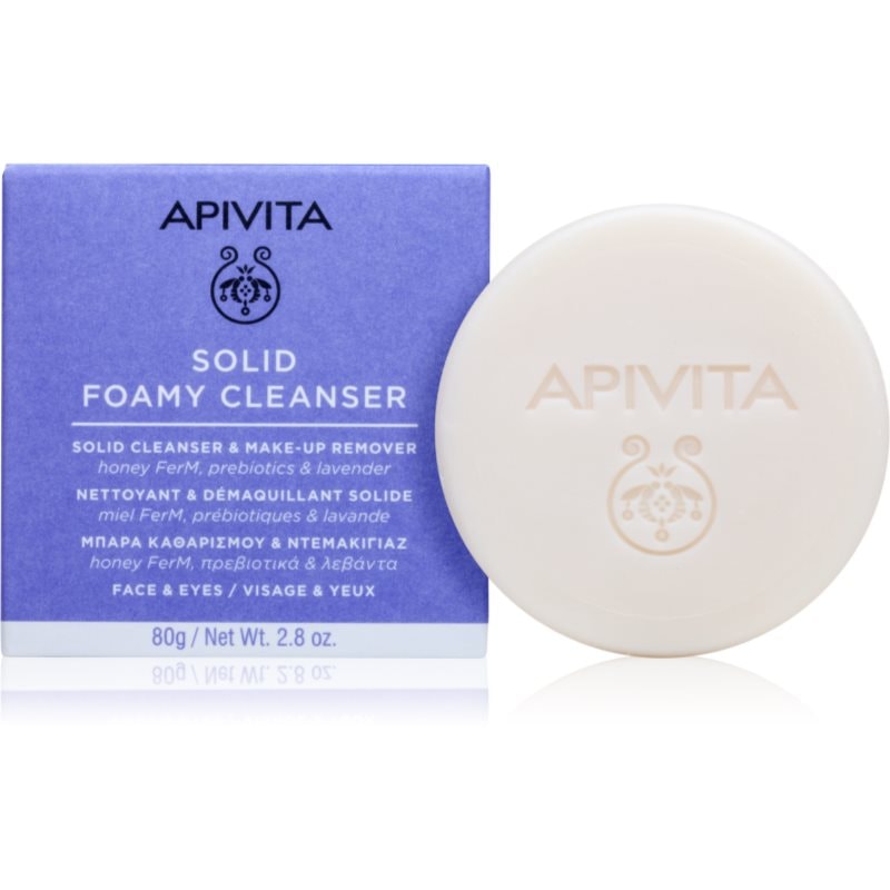 Apivita Cleansing Solid Foamy Cleanser почистващ твърд сапун с хидратиращ ефект - Грижа за лице - Сравни цени от 1 магазин с безплатна доставка