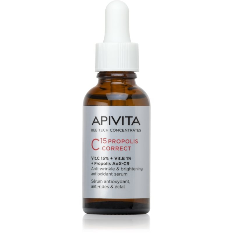 Apivita Bee Tech Concentrates C15 Propolis Correct Serum антиоксидиращ серум за лице - Грижа за лице - Сравни цени от 1 магазин с безплатна доставка