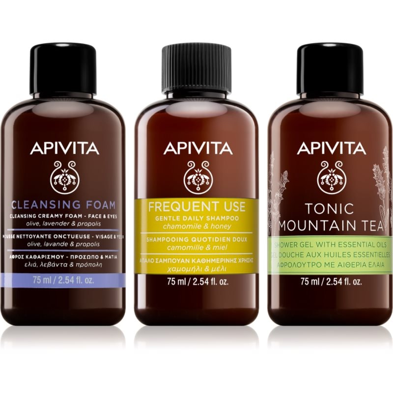 Apivita Ready To Go Set комплект за пътуване - Комплект - Сравни цени от 1 магазин с безплатна доставка