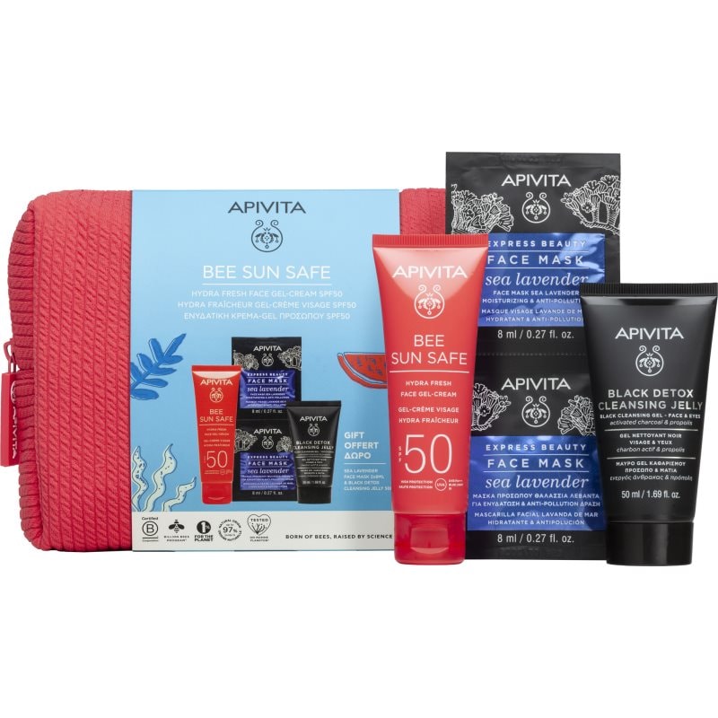Apivita Bee Sun Safe Hydra Fresh Gift Set подаръчен комплект за тен SPF 50 - Комплект - Сравни цени от 1 магазин с безплатна доставка