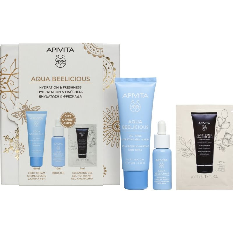 Apivita Aqua Beelicious Hydration & Freshness Set коледен подаръчен комплект за освежаване и хидратация - Комплект - Сравни цени от 1 магазин с безплатна доставка