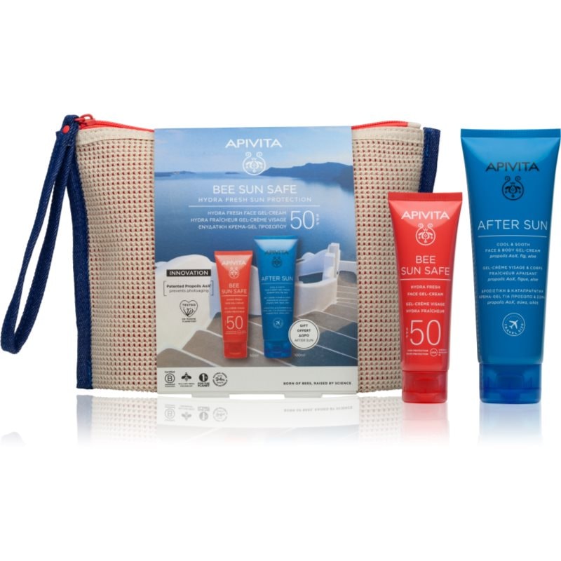 Apivita Bee Sun Safe Hydra Fresh Sun Protection комплект за тен - Комплект - Сравни цени от 1 магазин с безплатна доставка