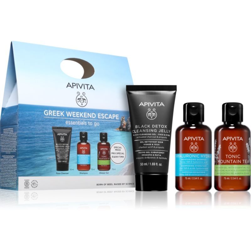 Apivita Greek Weekend Escape комплект за пътуване - Комплект - Сравни цени от 1 магазин с безплатна доставка