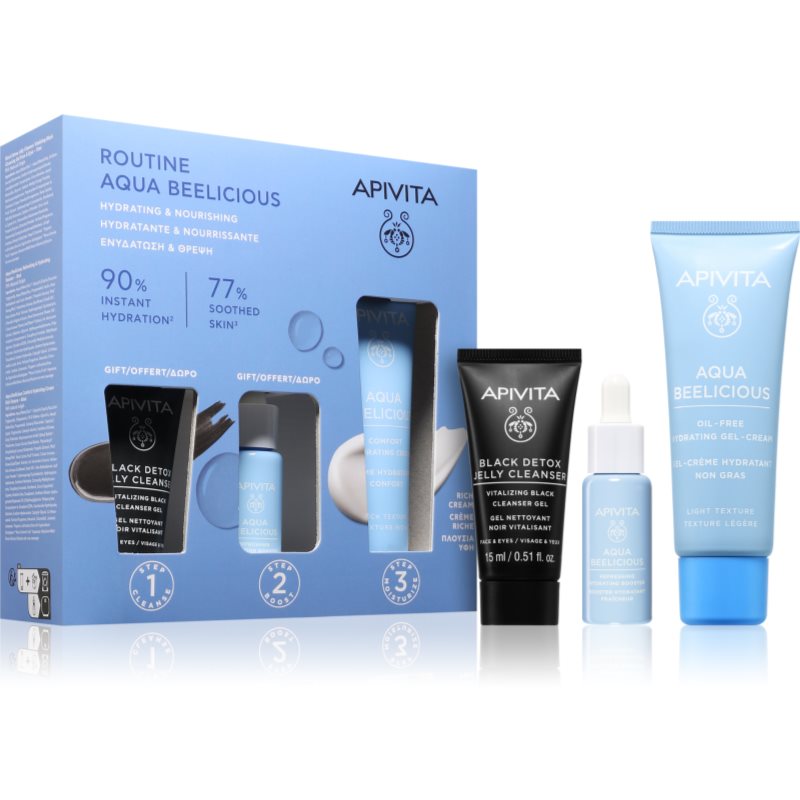 Apivita Aqua Beelicious Hydrating & Nourishing Routine комплект за интензивна хидратация - Комплект - Сравни цени от 1 магазин с безплатна доставка