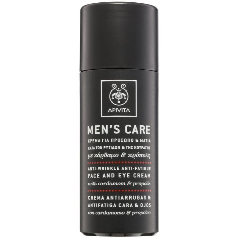 Apivita Men's Care Anti-Wrinkle Anti-Fatigue Face and Eye Cream крем против бръчки за лице и очи