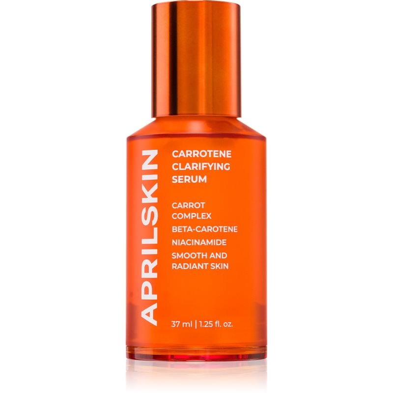 APRILSKIN Carrotene Clarifying Serum изравняващ серум за подобряване качеството на кожата с бета каротин - Грижа за лице - Сравни цени от 1 магазин с безплатна доставка