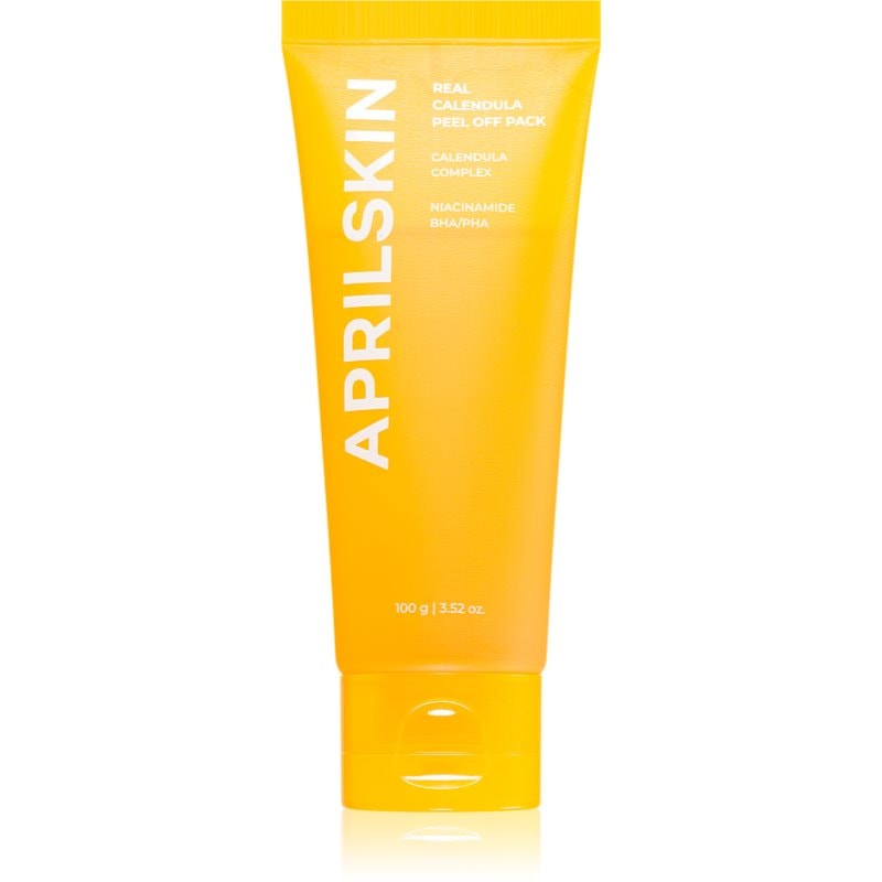 APRILSKIN Real Calendula Peel Off Pack дълбоко почистваща маска за освежаване и хидратация - Грижа за лице - Сравни цени от 1 магазин с безплатна доставка