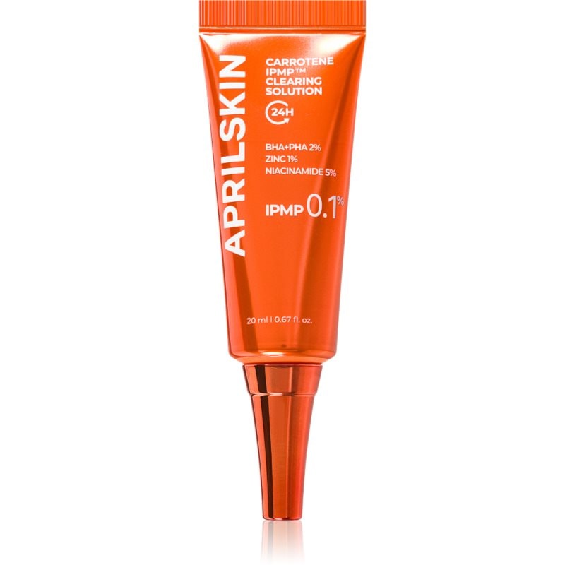 APRILSKIN Carrotene IPMP Clearing Solution локална грижа за редуциране на пигментни петна за проблемна кожа, акне - Грижа за лице - Сравни цени от 1 магазин с безплатна доставка