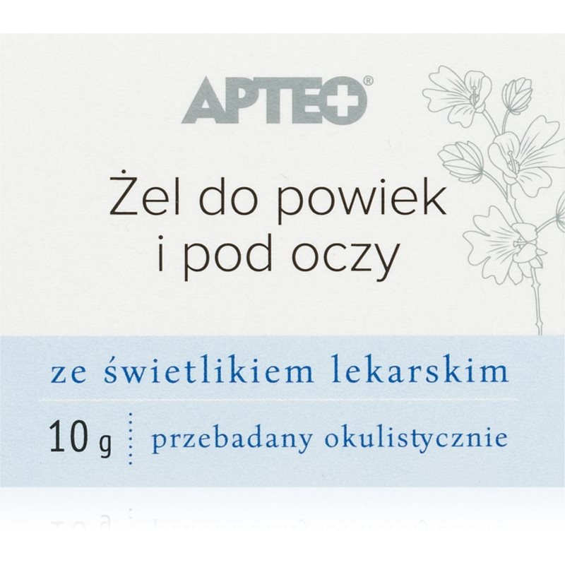 Apteo Apteo Eyelid and under eye gel гел за хидратиране и изпъване на кожата 10 гр. - Унисекс парфюм 10мл - Сравни цени от 1 магазин с безплатна доставка