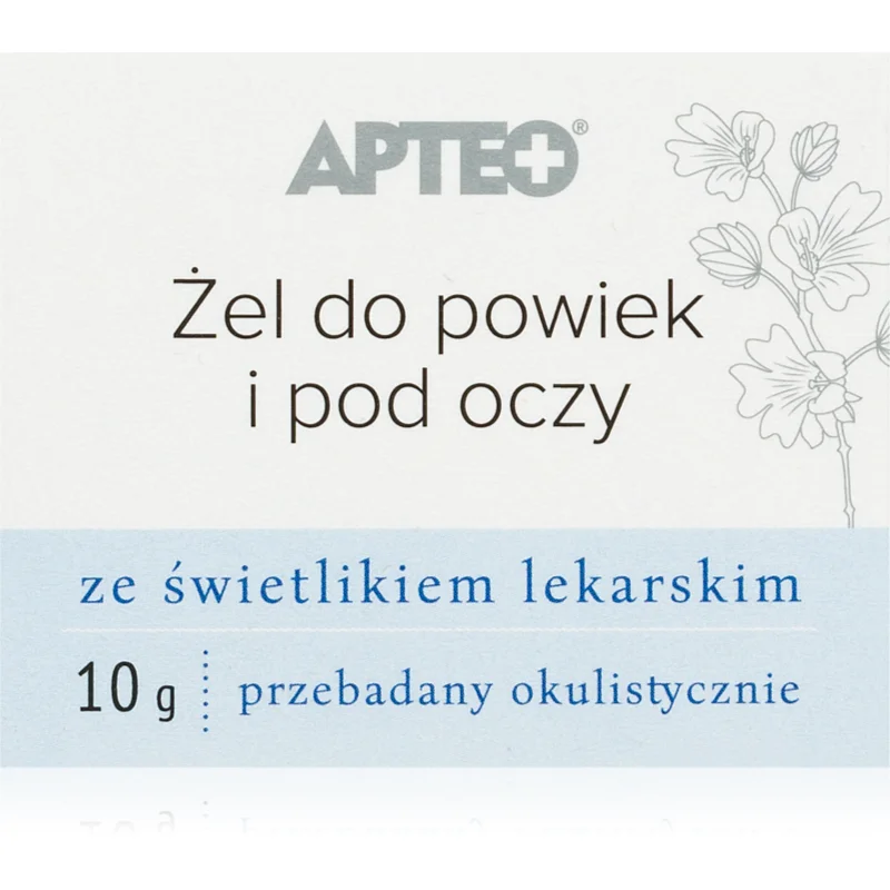 Apteo Eyelid and under eye gel гел за хидратиране и изпъване на кожата - Грижа за лице - Сравни цени от 1 магазин с безплатна доставка
