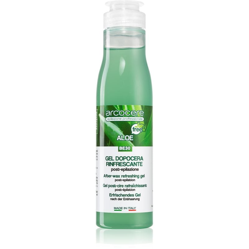 Arcocere After Wax Aloe освежаващ почистващ гел след епилация