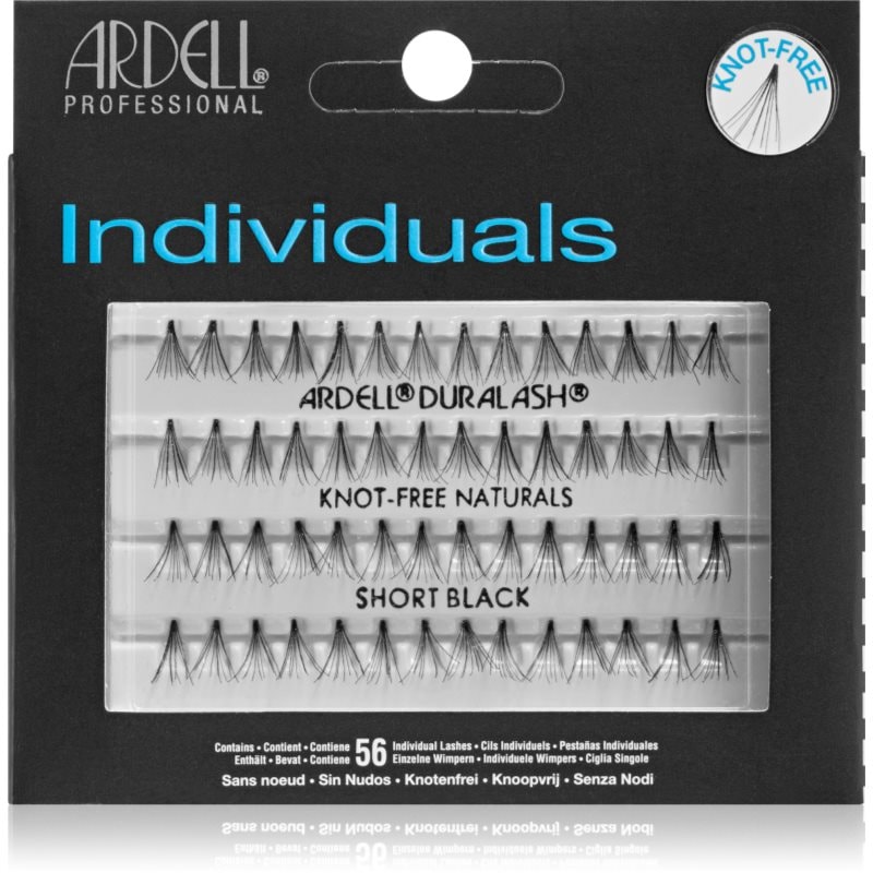 Ardell Ardell Individuals лепящи снопчета мигли без възли Short Black - Унисекс парфюм 56мл - Сравни цени от 1 магазин с безплатна доставка