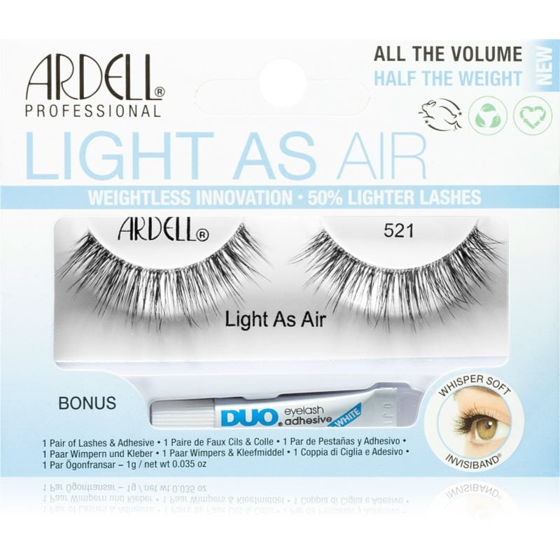 Ardell Light As Air изкуствени мигли с лепило тип 521