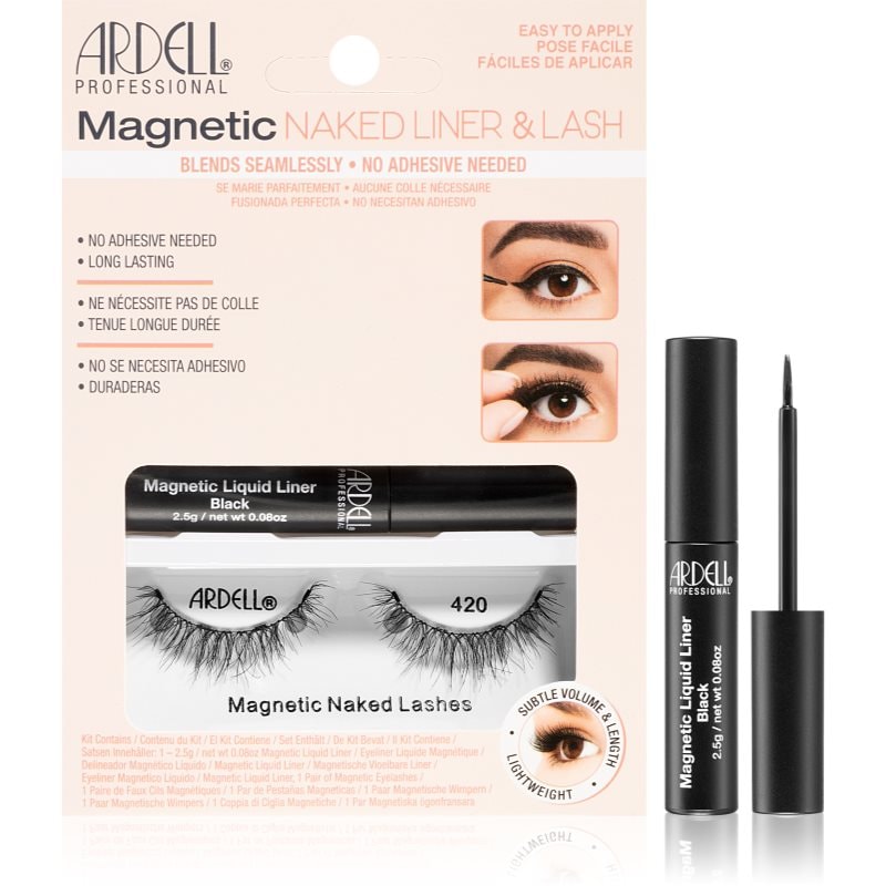 Ardell Magnetic Naked Lash комплект за мигли 420 - Комплект - Сравни цени от 1 магазин с безплатна доставка