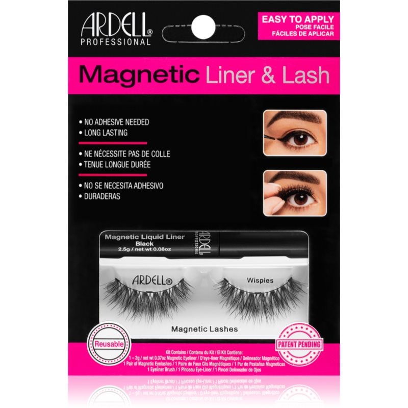 Ardell Magnetic Liner & Lash магнитни мигли за мигли тип Wispies - Грим - Сравни цени от 1 магазин с безплатна доставка