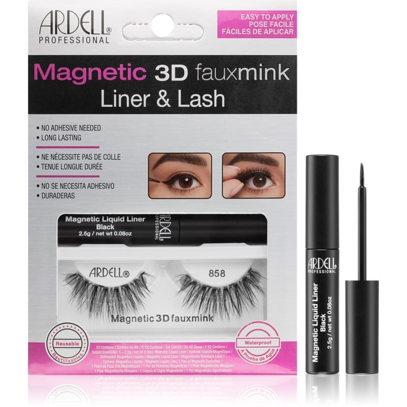 Ardell 3D Faux Mink комплект за мигли 858 - Комплект - Сравни цени от 1 магазин с безплатна доставка