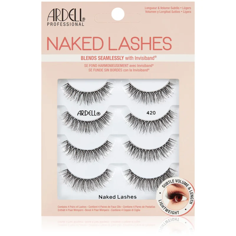 Ardell Naked Lashes Multipack изкуствени мигли големи опаковки тип 420 - Грим - Сравни цени от 2 магазина с безплатна доставка