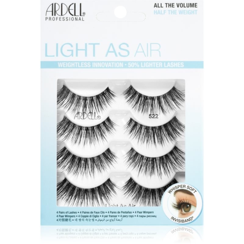 Ardell Ardell Light As Air Multipack изкуствени мигли тип 522 - Унисекс парфюм 4мл - Сравни цени от 1 магазин с безплатна доставка