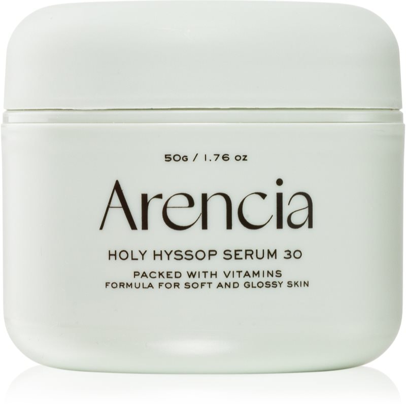Arencia Holy Hyssop Serum 30 кремообразен серум за кожа с хиперпигментация - Грижа за лице - Сравни цени от 1 магазин с безплатна доставка