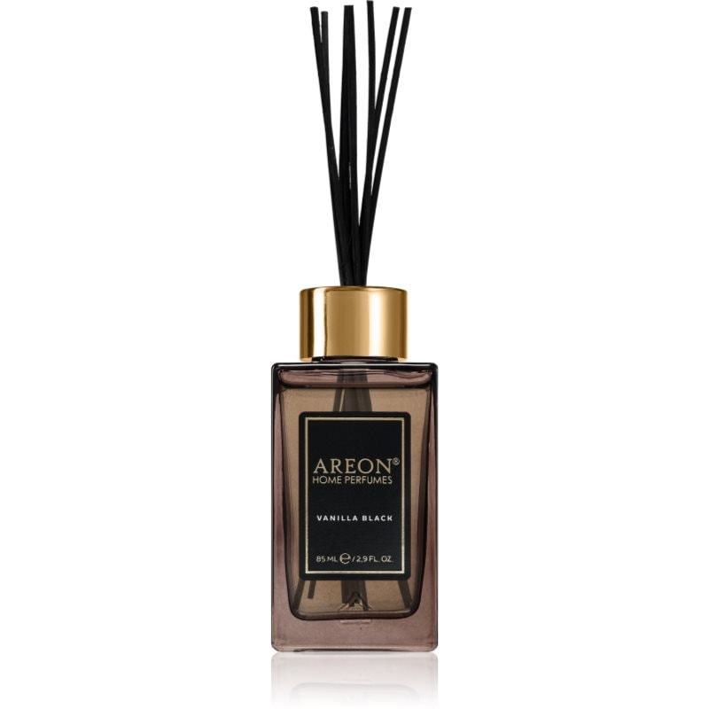 Areon Areon Home Perfumes Vanilla Black aроматизиращ дифузер с пълнител - Унисекс парфюм 85мл - Сравни цени от 1 магазин с безплатна доставка