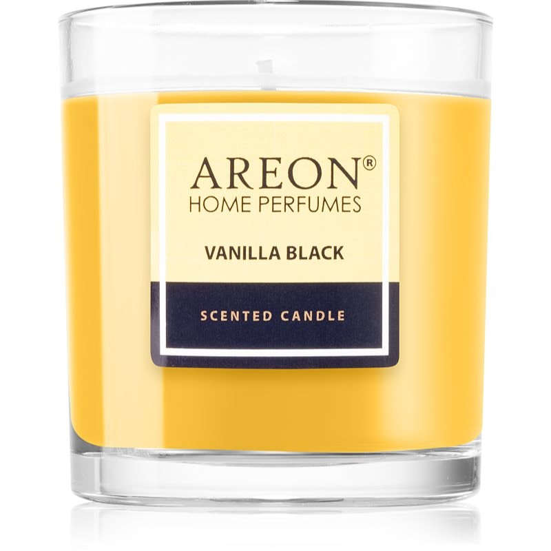 Areon Scented Candle Vanilla Black ароматна свещ 120 гр. - Аромат - Сравни цени от 1 магазин с безплатна доставка