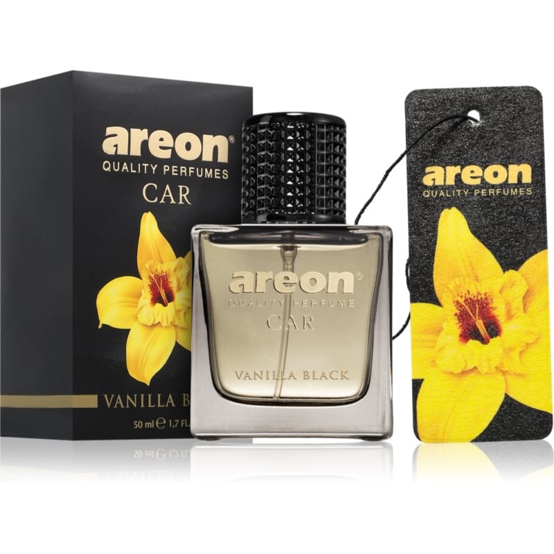 Areon Vanilla Black aроматизатор за автомобил - Аромат - Сравни цени от 1 магазин с безплатна доставка