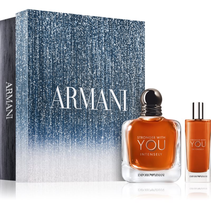 Giorgio Armani Emporio Stronger With You Intensely подаръчен комплект за мъже - Мъжки парфюм - Сравни цени от 1 магазин с безплатна доставка