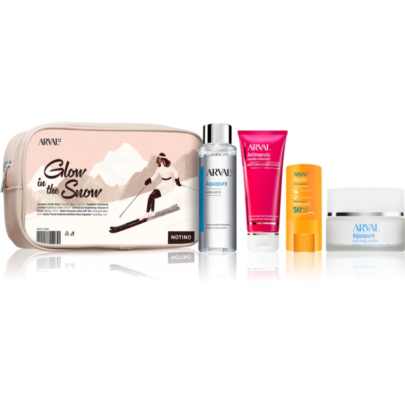 Arval Glow in the Snow Travel Kit чантичка за пътуване за жени - Грижа за тяло - Сравни цени от 1 магазин с безплатна доставка