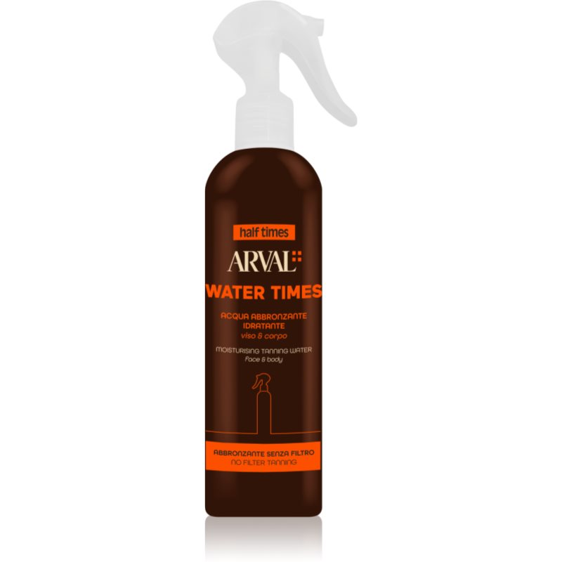 Arval Arval Half Times Moisturising Tanning Water освежаващ спрей за удължаване на загара - Унисекс парфюм 300мл - Сравни цени от 1 магазин с безплатна доставка