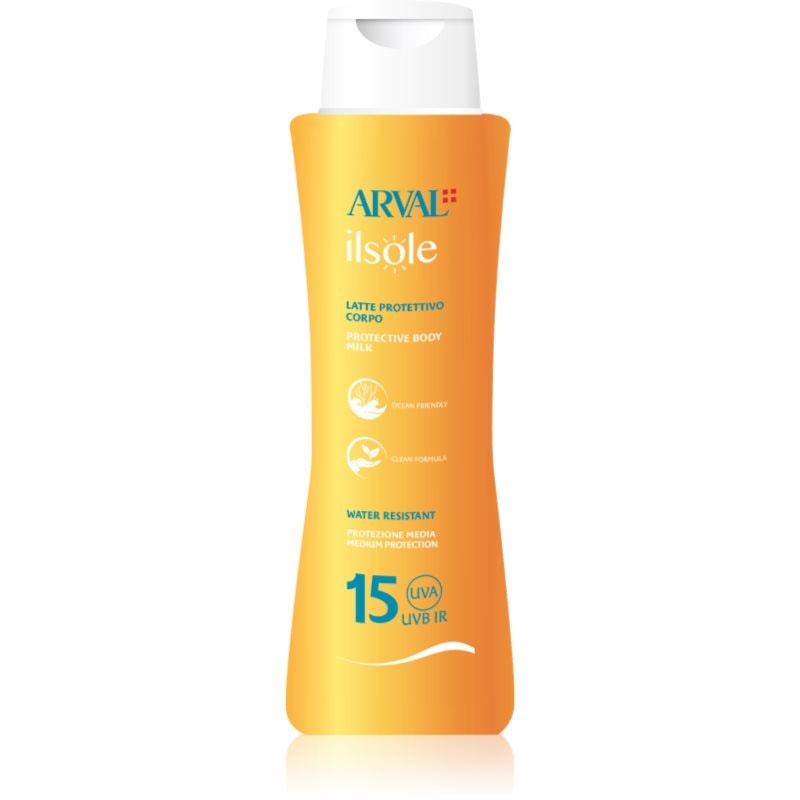 Arval IlSole Protective Body Milk SPF 15 защитно мляко за загар SPF 15 - Грижа за тяло - Сравни цени от 1 магазин с безплатна доставка