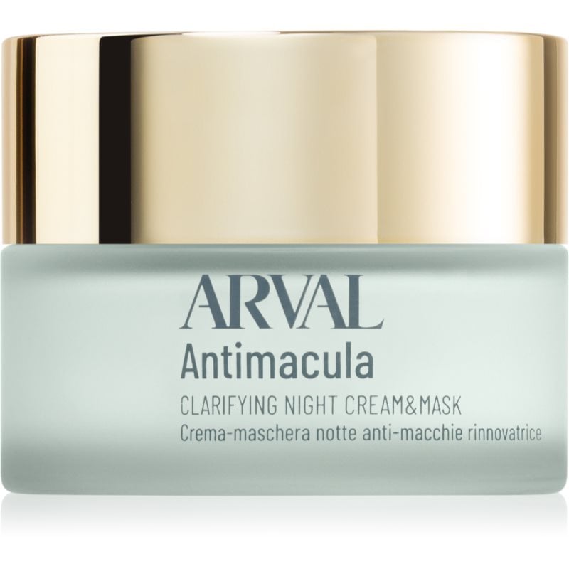 Arval Antimacula Clarifying Night Cream & Mask възстановяващ нощен крем-маска против пигментни петна