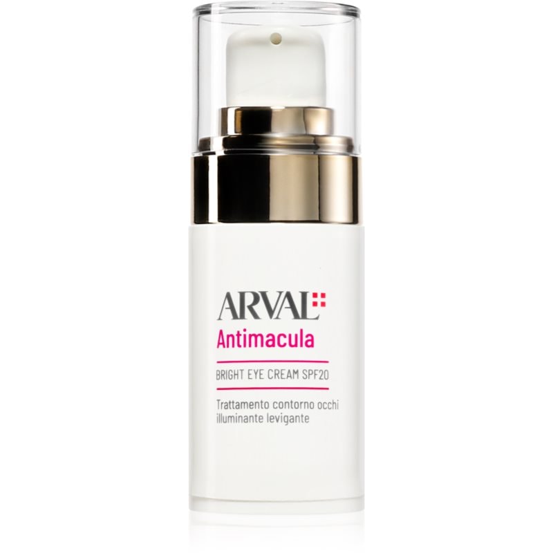 Arval Antimacula Bright Eye Cream SPF 20 нежен очен крем с изглаждащ ефект - Грижа за лице - Сравни цени от 1 магазин с безплатна доставка